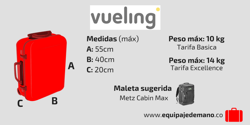 vueling hand luggage liquids